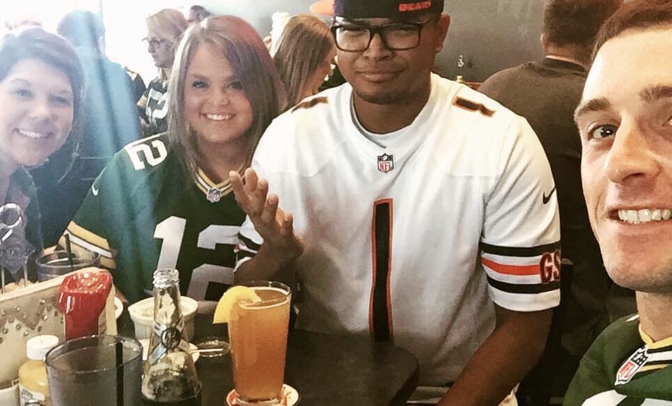 Being a Chicago Bears fan living in Wisconsin….